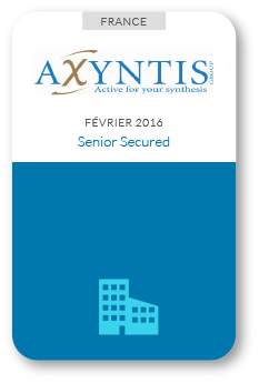 Financement Zencap AM : Axyntis 02/2016