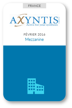 Financement Zencap AM : Axyntis 02/2016