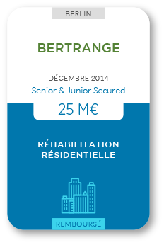 Financement Zencap AM : Bertrange 12/2014