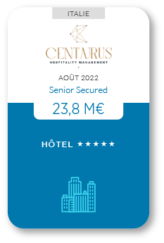 Financement Zencap AM : Centaurus 08/2022