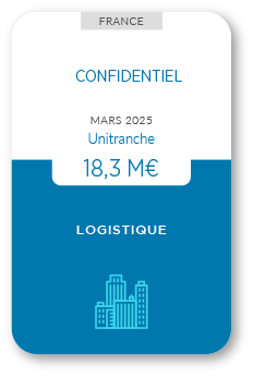 Financement Zencap AM : Logistique 03/2025