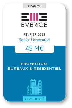 Financement Zencap AM : Emerige 02/2018