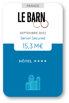 Financement Zencap AM : Le Barn 09/2022