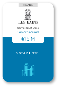 Zencap AM portfolio: Les Bains - 11/2018