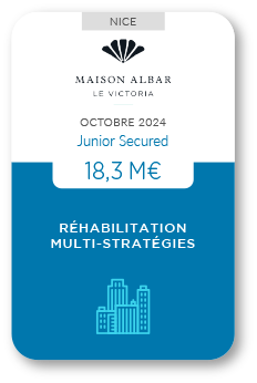 Financement Zencap AM : Maison Albar - Le Victoria 10/2024