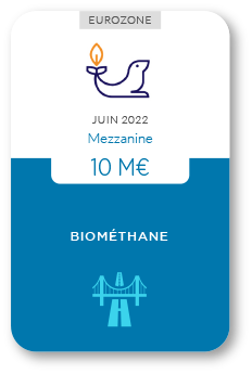 Financement Zencap AM : biométhane 06/2022