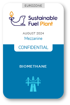 Zencap AM portfolio: biomethane - Sustainable Fuel Plant 08/2024