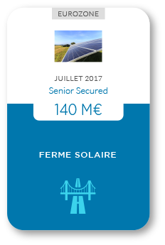 Financement Zencap AM : ferme solaire 07/2017